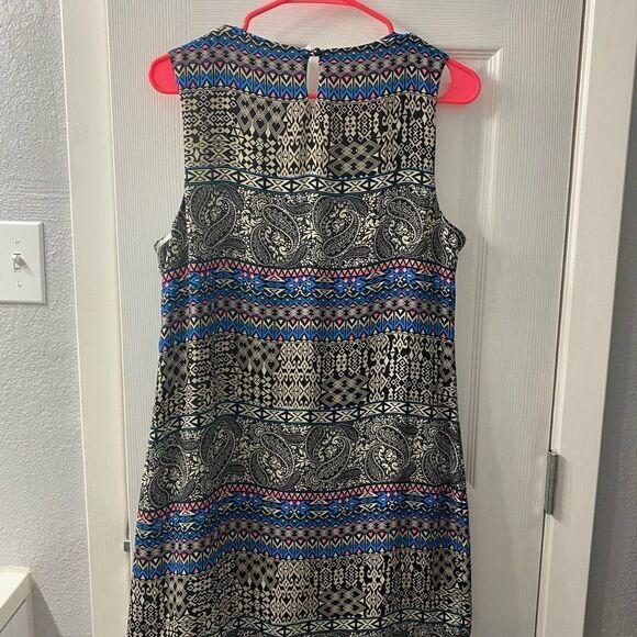 AS U WISH Multicolor aztec mixed prints lace dress m - Picture 2 of 9